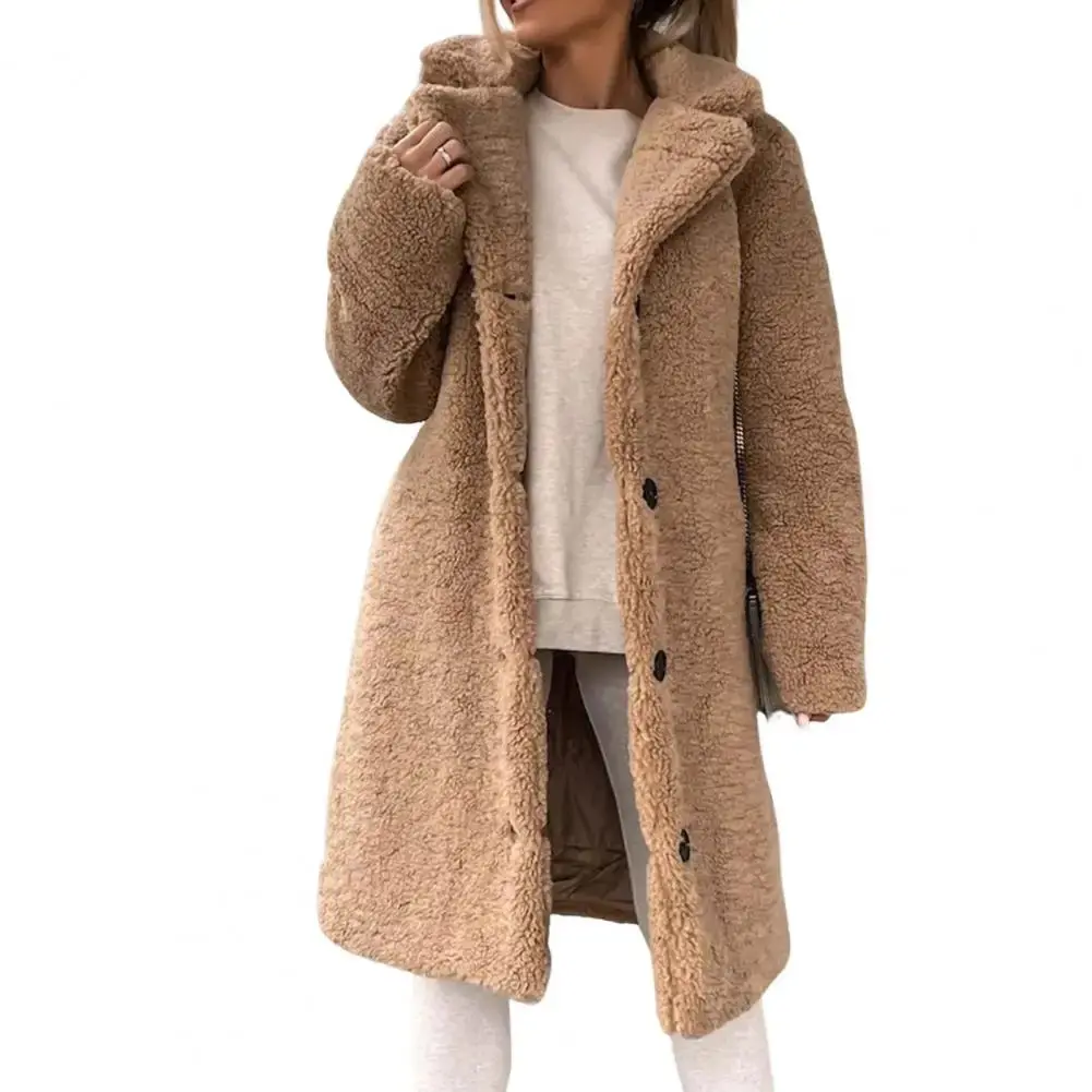 Autumn Winter Long Coat Women Faux Fur Coat Women Warm Women Fur Teddy Jacket Women Thickened Teddy Coat Jacket Football Set Football Set