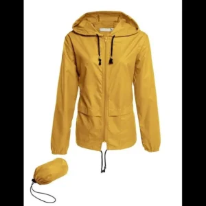 Unisex Rain Poncho Raincoat Hooded for Adults Women with Pockets