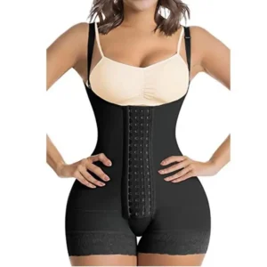 Fajas Colombianas Reductors Body Shaper Post Surgery Tummy Control Hip Lifter Women Shapewear Lace Traditional