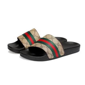 Men's Slippers for Outdoor Wear, Non-Slip, Odor-Resistant, Thick Sole, Large Size, 2025 New Model, Embroidered Men's One-Word Slippers ring holder necklace undefined