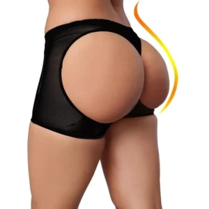 Women Hip Shape Wear, Tummy Control Butt Lifter Panties, Hollow Body-Shaper High Waist Shapewear, Slimmer Boyshort Underwear