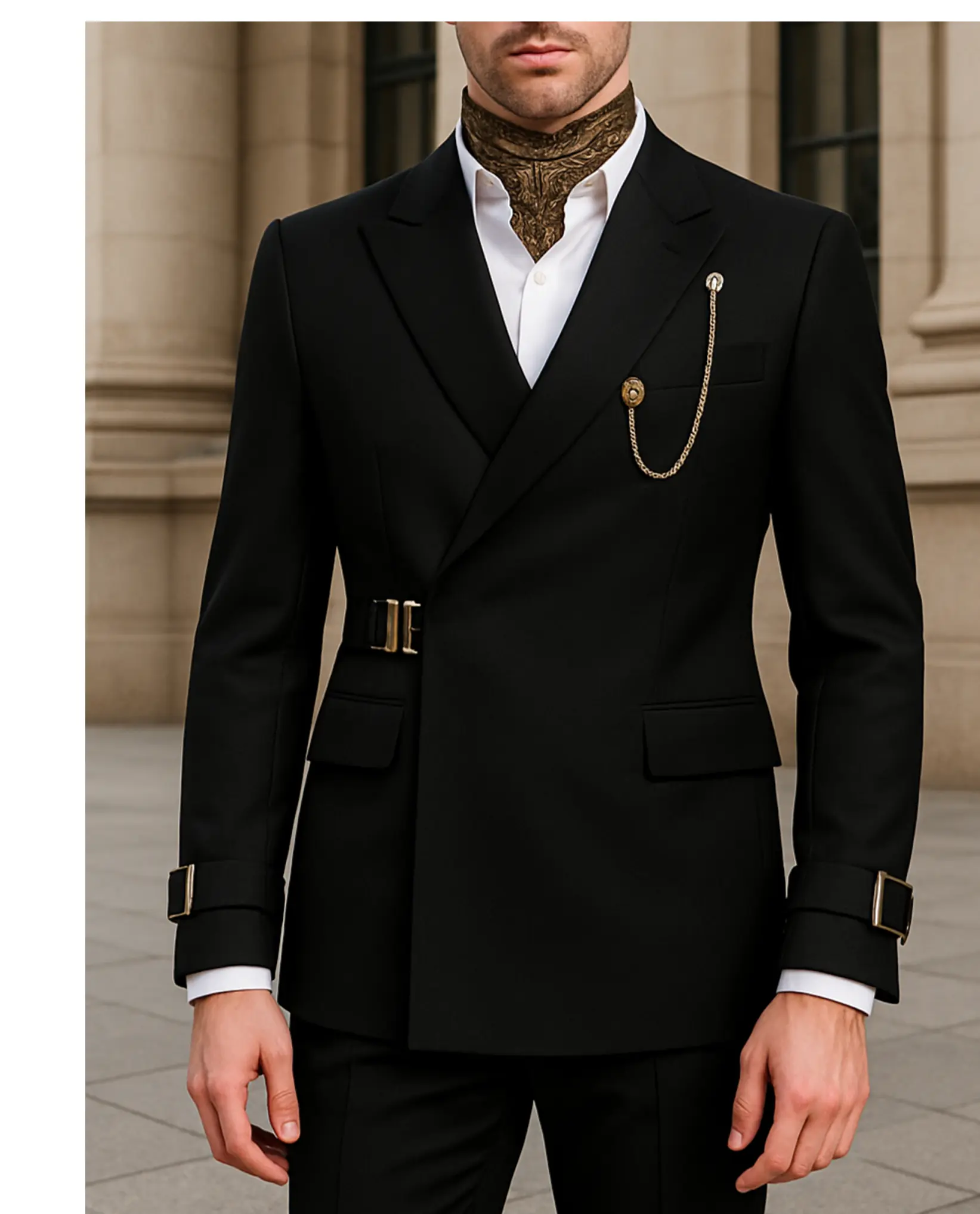 Men's Slim Two-Piece Suits,Wedding Suit,Casual Business Retro, Groom Outfits, Party Suits,Formal Occasions,Groom's Wedding Tuxedo,Vintage Suits